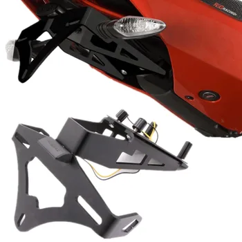 

Rear Fender Eliminator Tail Tidy License CNC Plate Holder For Ducati 1199 1299 899 959 Panigale Motorcycle Bracket Mounting