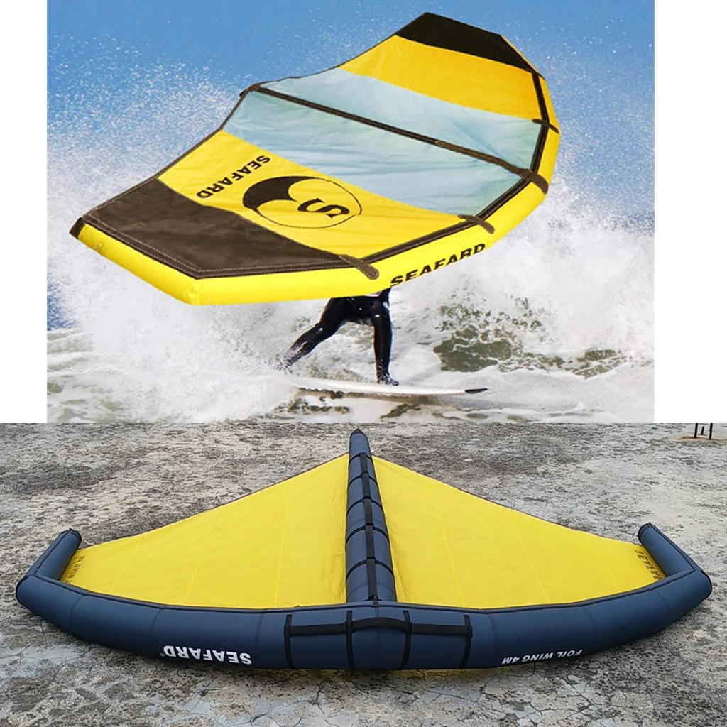 Wind Surfing Wing Lightweight E-Surf Board Foil Wings Handheld Inflatable Kite Wings Electric Board SUP Parafoil Parachute