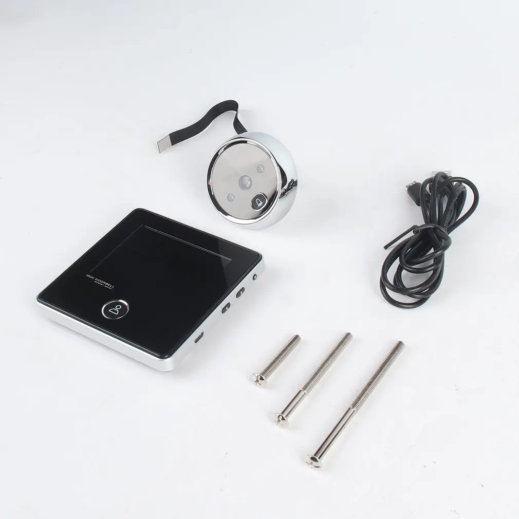

Two-way Smart Wifi Video Intercom Doorbell Color Screen Home Smart Doorbell Security Door