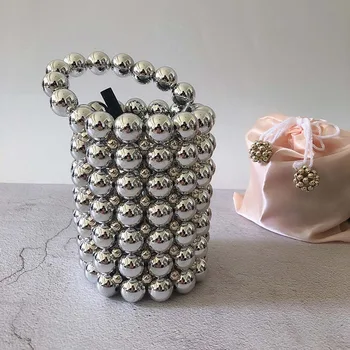 

Fashion Pearl Handbag For Women 2020 Party Elegant Crossbody Bags For Ladies Cute Accessories Designer Hand Bags Feminine