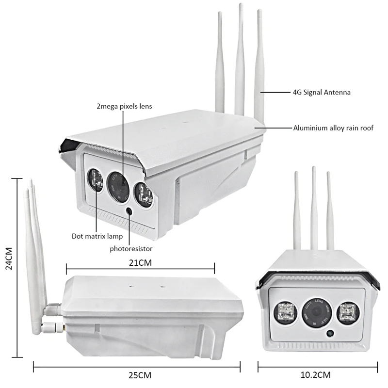Сетевая камера 4G sim-карта ip-камера для помещений Hd 720P инфракрасная камера с европейской вилкой