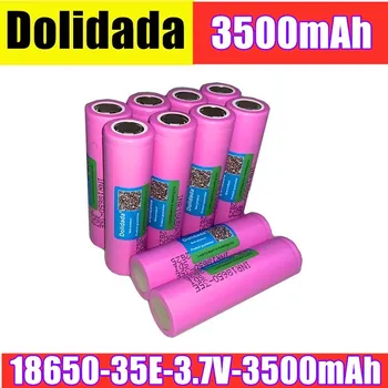 

1pcs-20pcs 18650 100%Original For samsung 18650 3500mAh 20A discharge INR18650 35E 18650 battery Li-ion 3.7v rechargable Battery