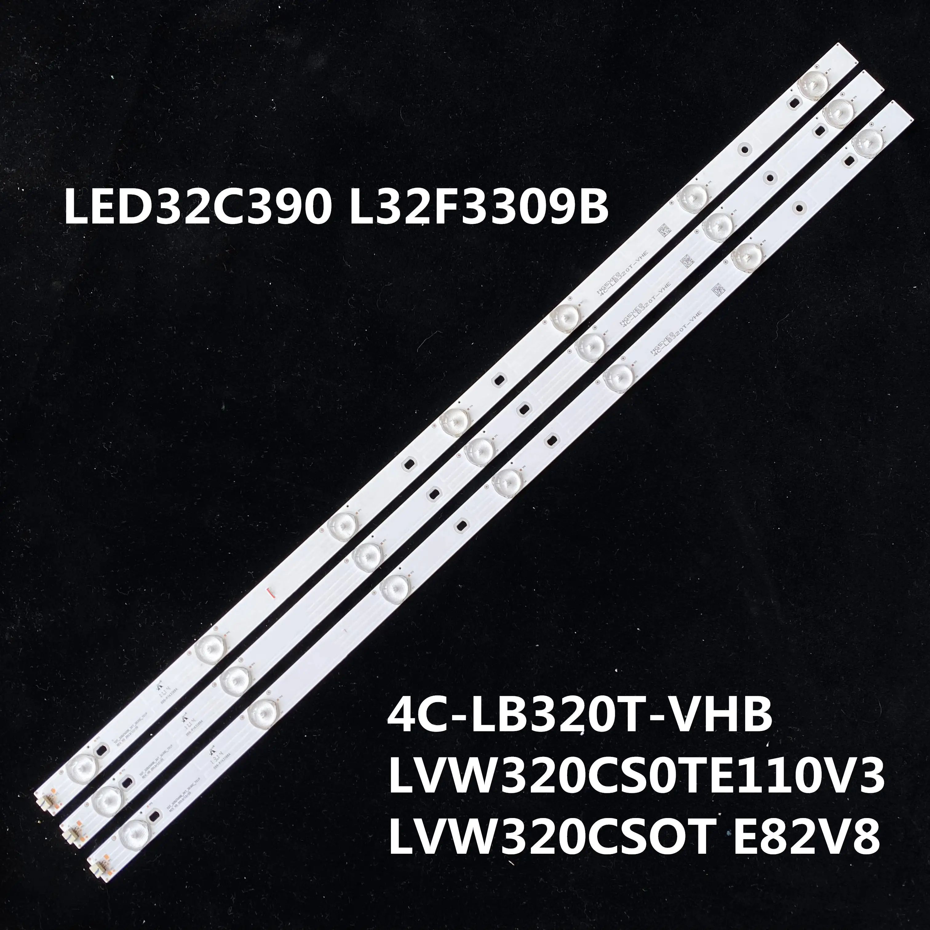 3 шт. = 1 набор 100% новая светодиодная подсветка для tcl l32f3309b l32f3306b tv led32c390 4c-lb320t-yhb |