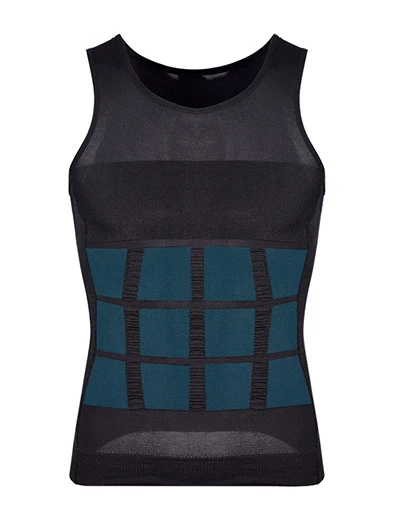 Мужская компрессионная майка для похудения, майка для коррекции фигуры Abdo, мужские облегающие майки Abdo, спортивная одежда для похудения, тренировочная одежда