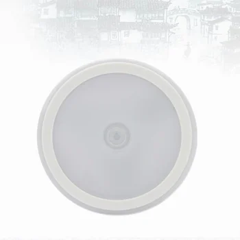 

0.6W Motion Sensor Lights Round Cordless Battery-Powered Strong Magnetic Intelligent Light Control Human Body Infrared Motion LE