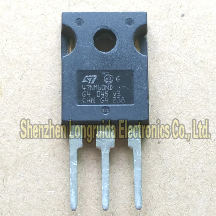 10 шт. 47NM60ND STW47NM60ND TO 247 MOSFET транзистор 47A 600V|Аксессуары для батарей и ЗУ| |