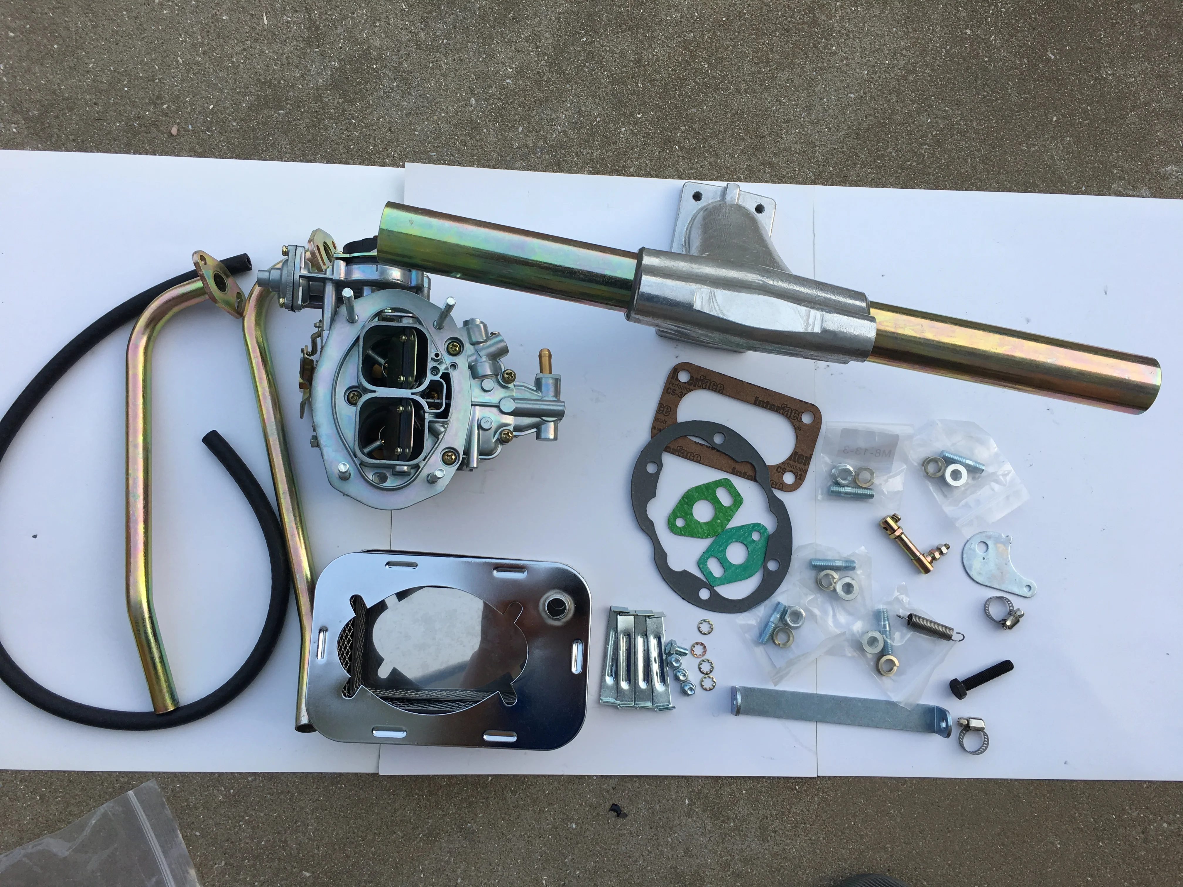 

SherryBerg fajs 32/36 DFEV carb kit for VW Bug Super Beetle Dune Buggy rep. Weber EMPI Carburetor carburettor kit