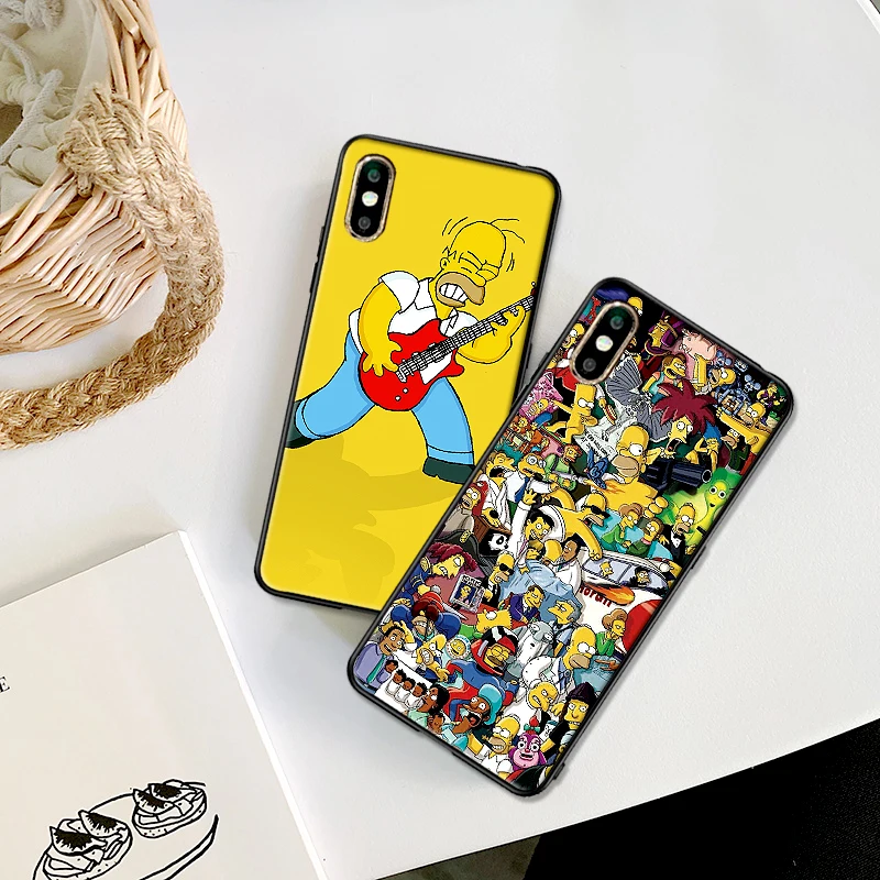 Мягкий силиконовый чехол из ТПУ для Xiaomi mi 8 A2 LITE mi 6X mi X 2S 3 F1 9 CC9E CC9 8 9 SE 9T A3 PRO, Роскошный чехол Homer Simpson