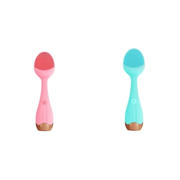 

Facial Cleansing Brush, Silicone Face Brush Skin Brush Face Massager for Exfoliating