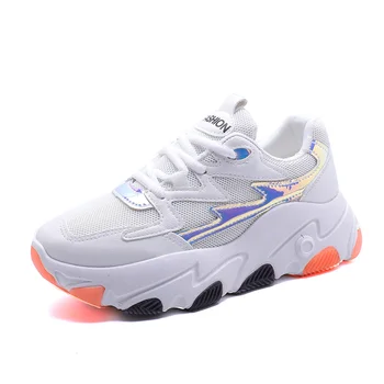 

Shoes women 2019 new autumn wild sports shoes hip-hop tide shoes ins street thick bottom daddy shoes women autumn