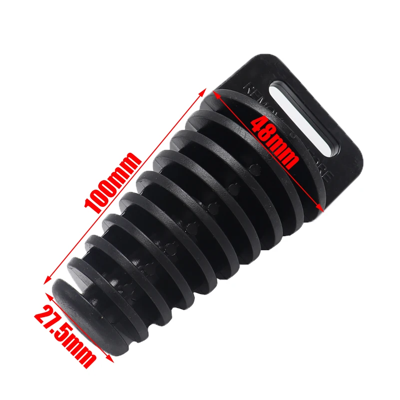 Глушитель выхлопной трубы для мотоцикла пробка мойки глушителя защита грязи