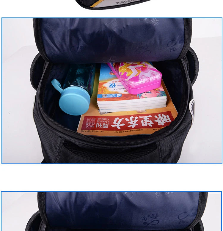 NEW hot Waterproof nylon Orthopedic Children School Bags boys Cartoon Prints Kids School Backpacks Mochila