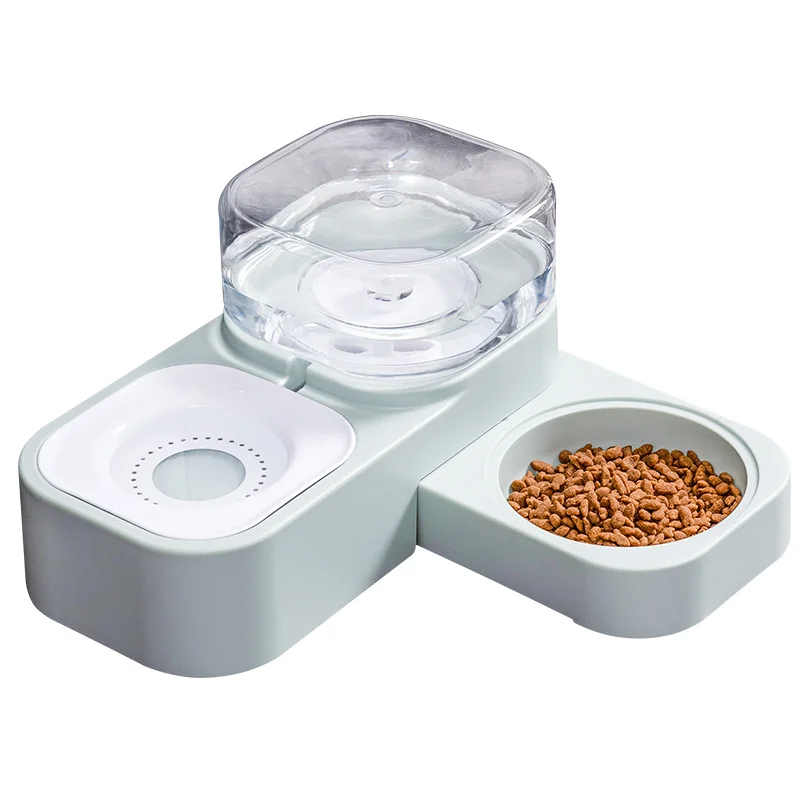 

Pet Cat Bowl Automatic Feeder for Dogs and Cats Water Fountain Indoor Kitten Drinking Waterer Puppy Feeding Drinker Dropshopping