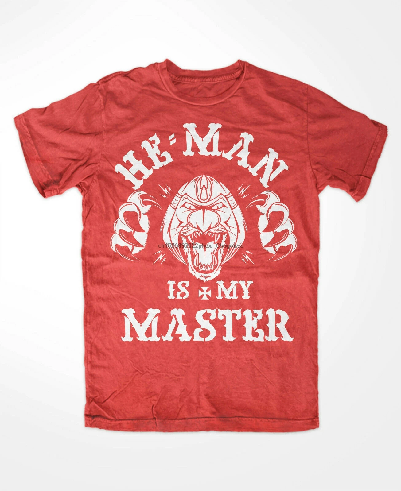 He-man is my Master T-Shirt Red MOTU Cult Universe He-Man Snake Mountain | Мужская одежда