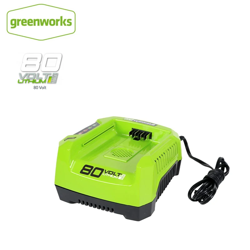 Литий Батарея Зарядное устройство GreenWorks GCH8040 80V ионно-литиевая Зарядное устройство для 80V Батарея бесплатного возврата