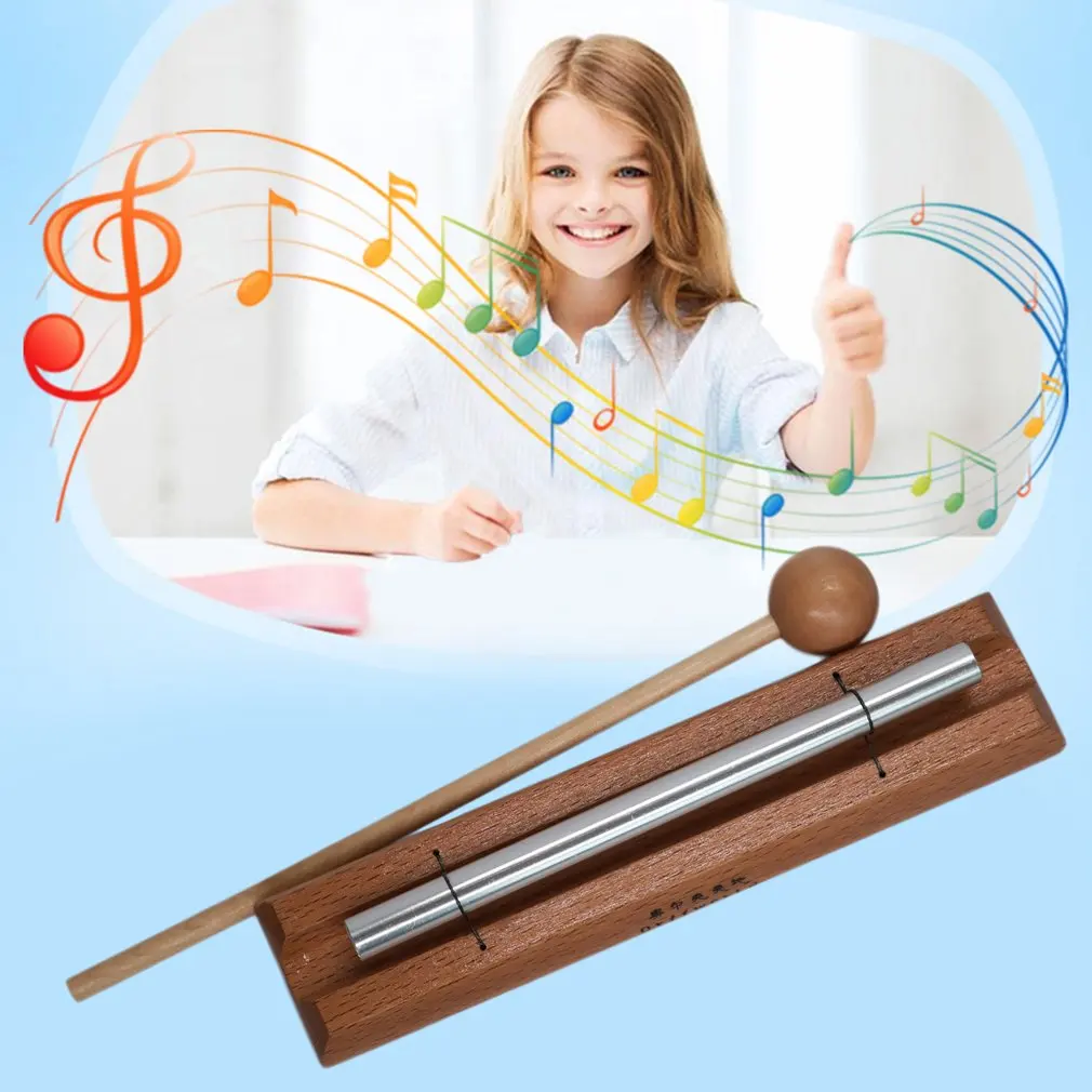 Изысканный Одноцветный перкуссионный инструмент с молотком Orff World детская