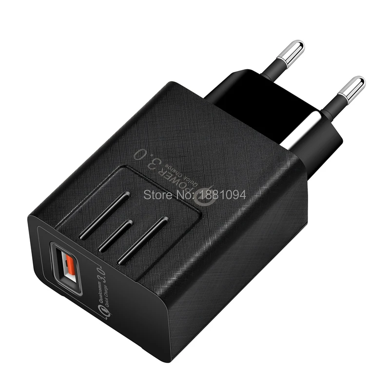 200 шт/партия EU US plug QC3.0 USB зарядное устройство Быстрая зарядка быстрое зарядное устройство USB настенный адаптер для зарядки для мобильного телефона