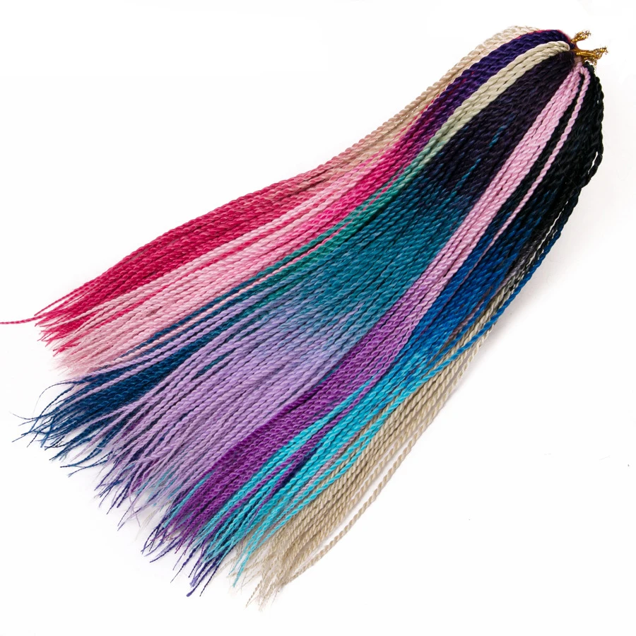 

1PCS NEW 24 INCH Gradient color dirty braids Ponytail Hair styling tool Hairpin Headband Braided Hair Clip hair accessories