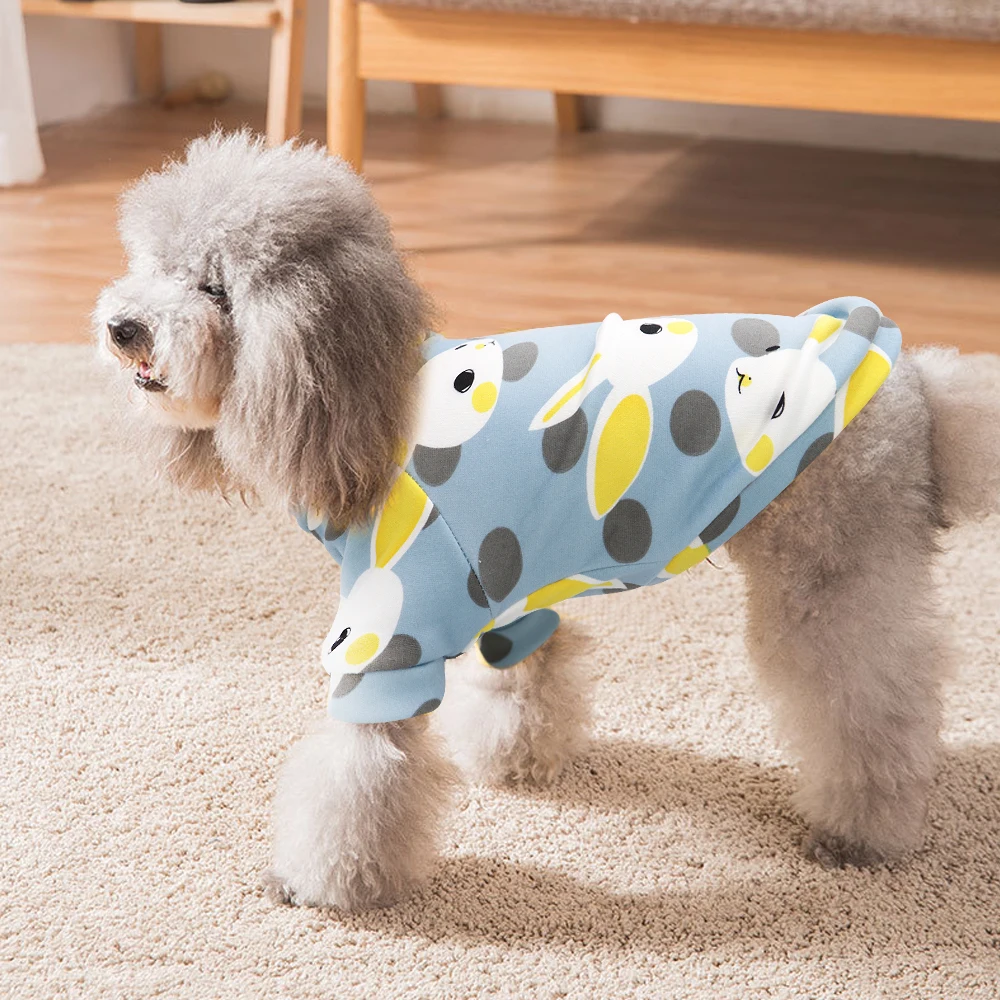 Small Dog Hoodie Coat Winter Warm Pet Clothes for Chihuahua Shih Tzu Sweatshirt Puppy Cat Pullover Dogs Pets Clothing pet clothes