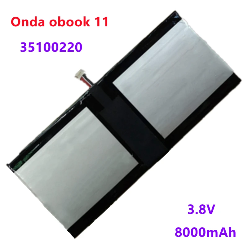 

New 25125180 35100220 35170112 Laptop Battery 3.8V 7.6V For Onda Obook 11 Pro Obook11 Plus Tablet PC