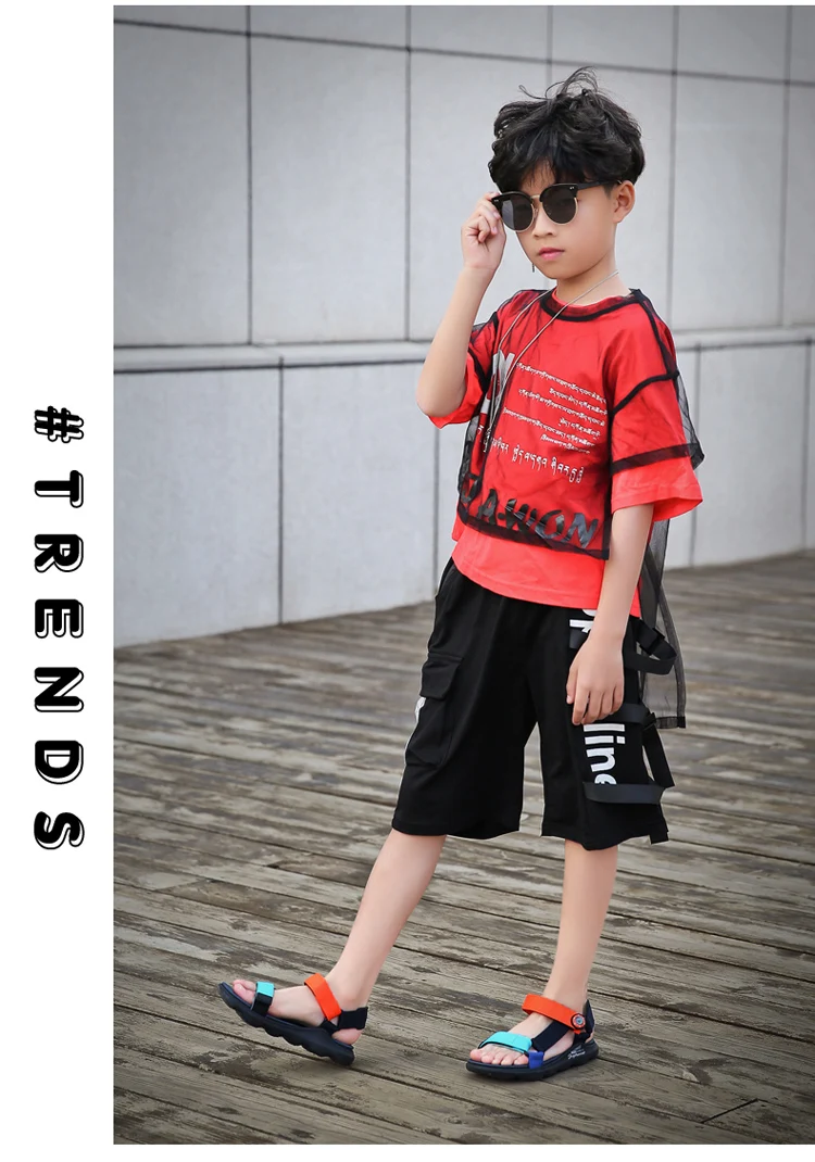 children's shoes for sale Children's shoes sandals 2021 summer new soft soled non slip little boys' beach shoes girls' shoes girl princess shoes