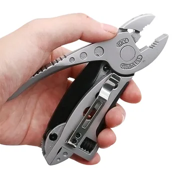 

Combination Wire Cutters Adjustable Wrench Clip Outdoor Camping Pliers Multi-tool Pliers Wrench Set Combination Portable Tool