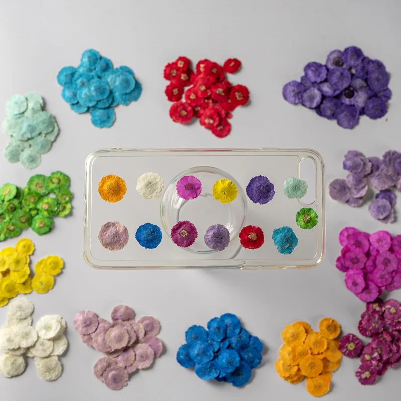 

60 шт., цветы-Маргаритки для эпоксидной смолы