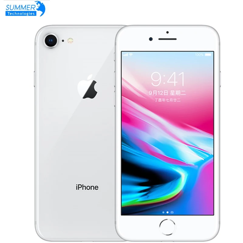 Оригинальный разблокированный Apple iPhone 8 LTE б/у телефон 2 Гб ОЗУ 4 7 дюйма 12 Мп