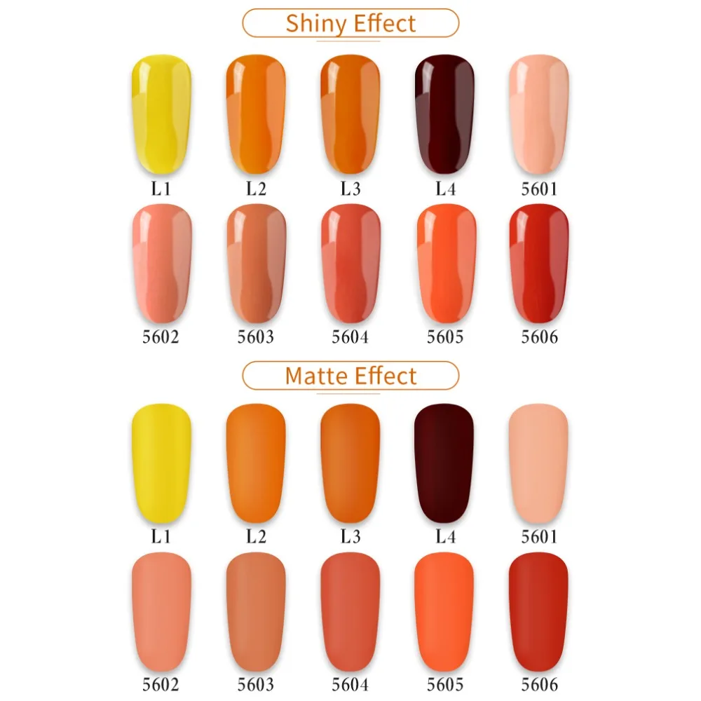 HNM Green Yellow Matte Effect Gel Nail Polish Need Matt Top Coat Base Semi Permanent UV LED Lamp Hybrid Varnishes Lacquer Gellak