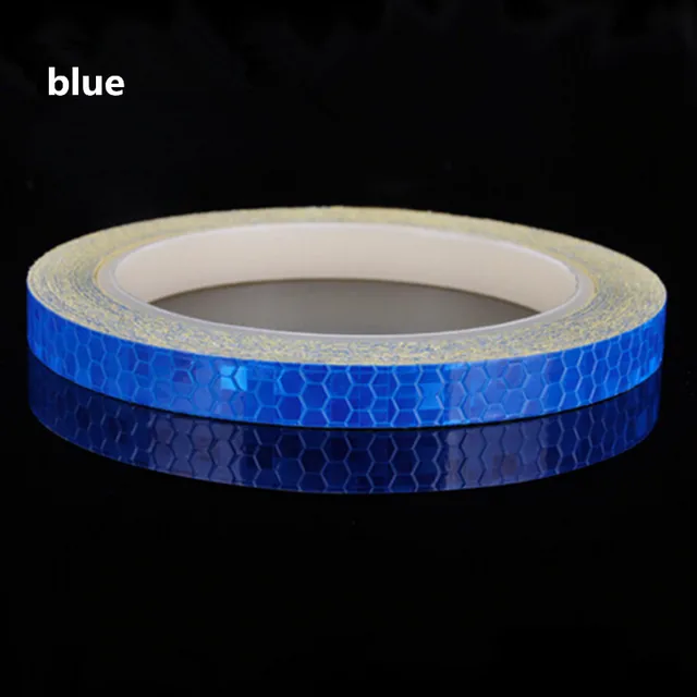 Reflective Tape Fluorescent MTB Bike Bicycle Cycling MTB Reflective Stickers Adhesive Tape Bike Stickers Bicycle Accessories 5