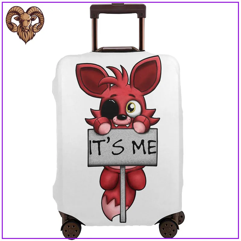 FNAF Плюшевые аксессуары для путешествий Foxy защитный чехол багажа винтажные сумки