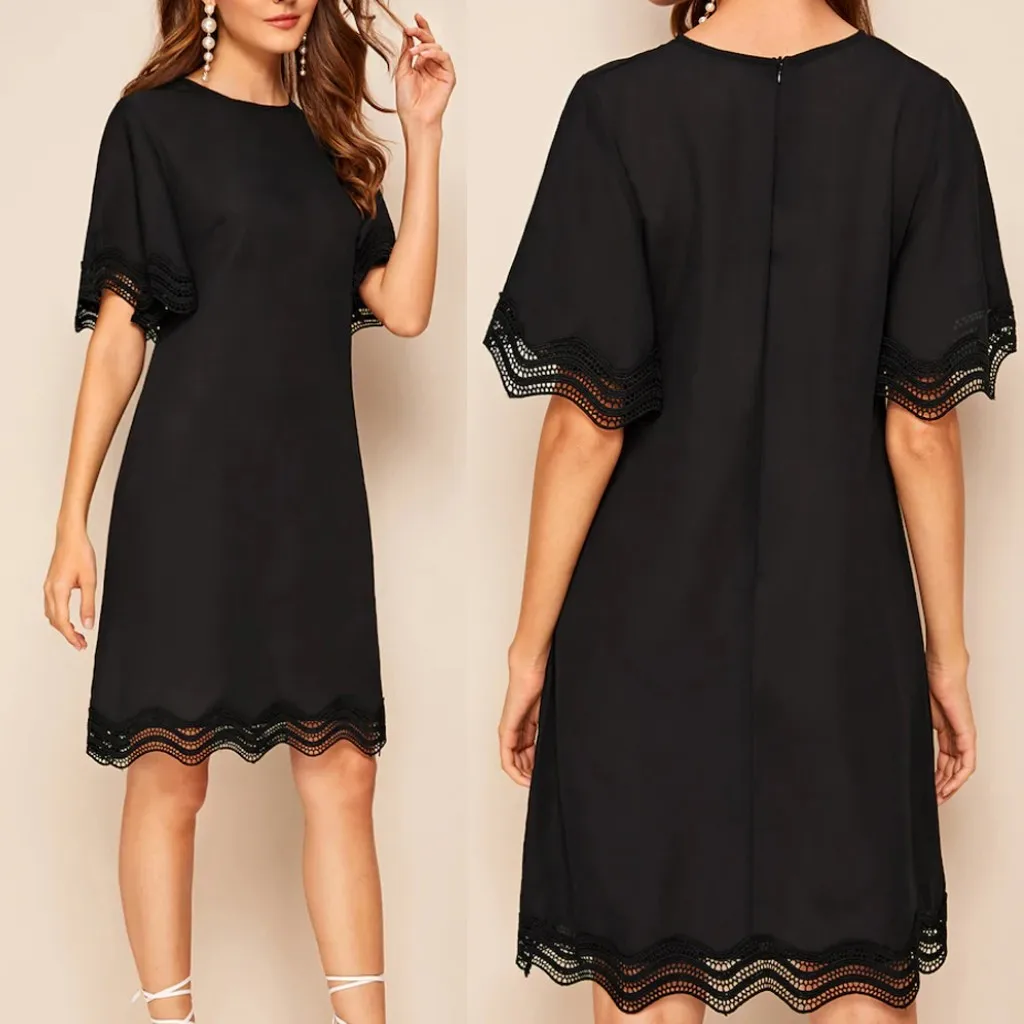 knee length casual summer dresses