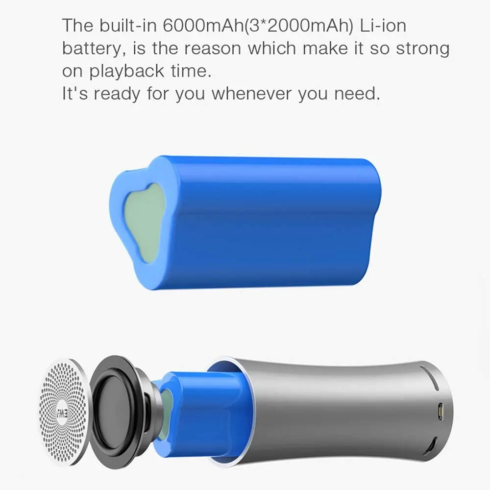 EWA 100 Hours+ Playback Time Bluetooth Portable
