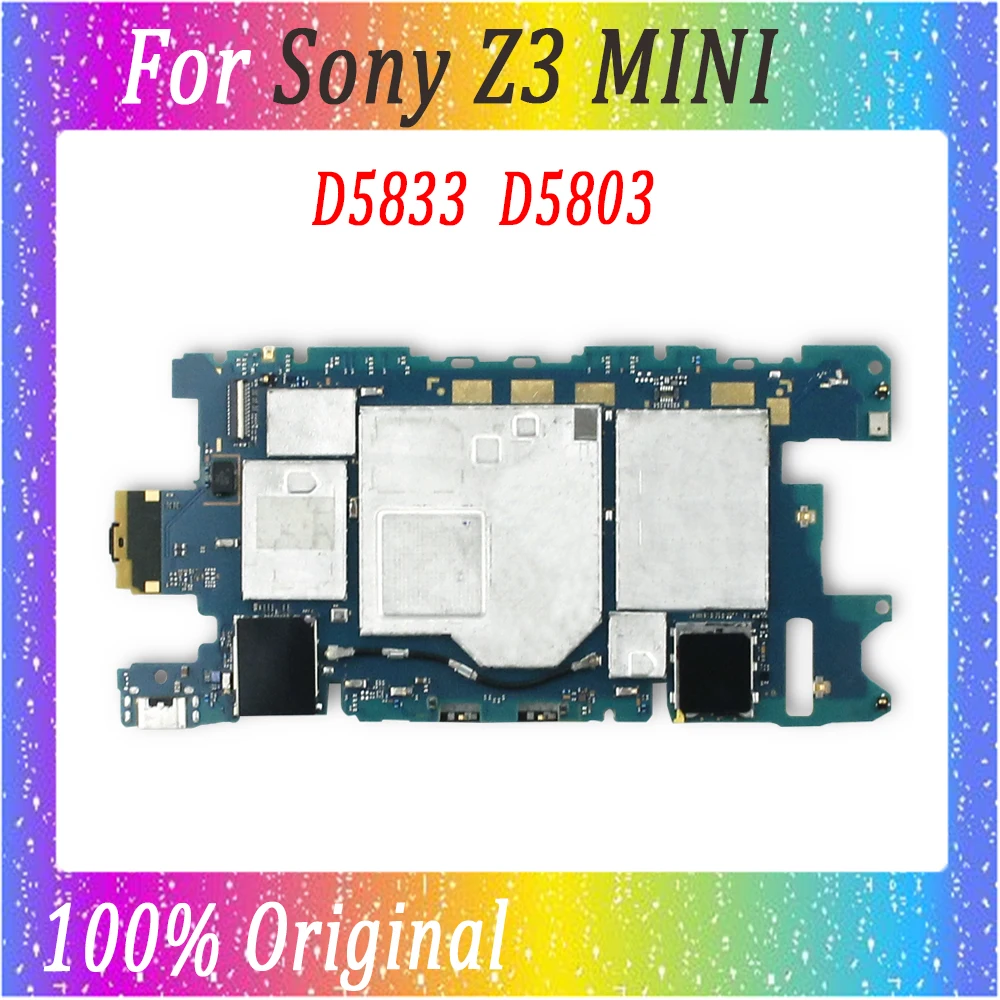 32 Гб материнская плата для Sony Xperia Z3 мини D5833 D5803 оригинальная разблокированная с