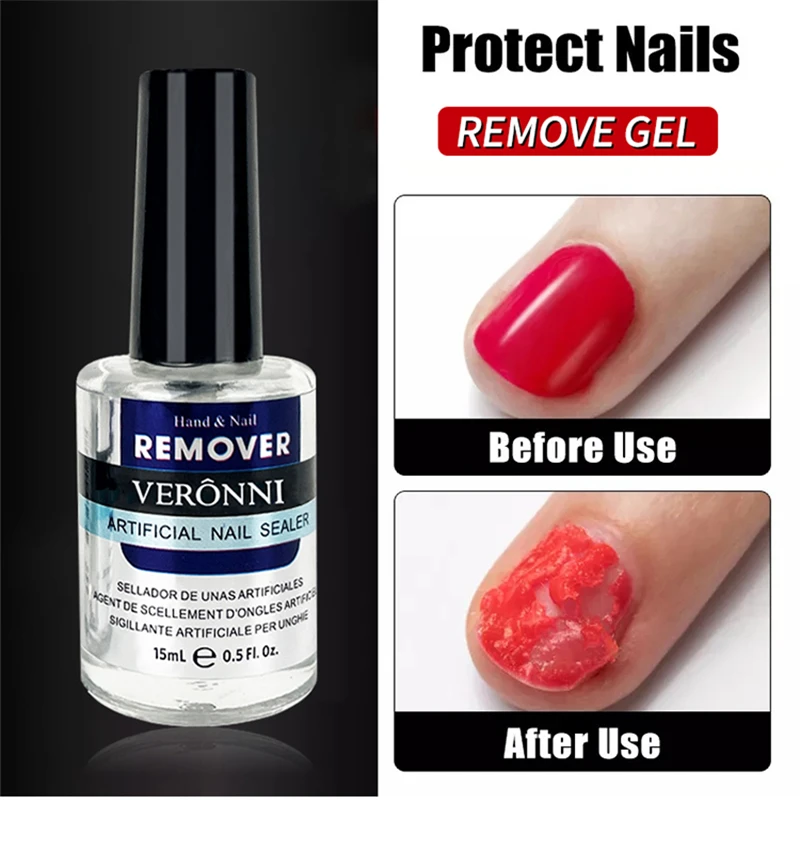 15ml Magic Burst Gel Nail Remover Soak off Sticky Layer Cleaner Nail  Degreaser Semi permanent Nail UV Remover Varnish|Nail Polish Remover| -  AliExpress