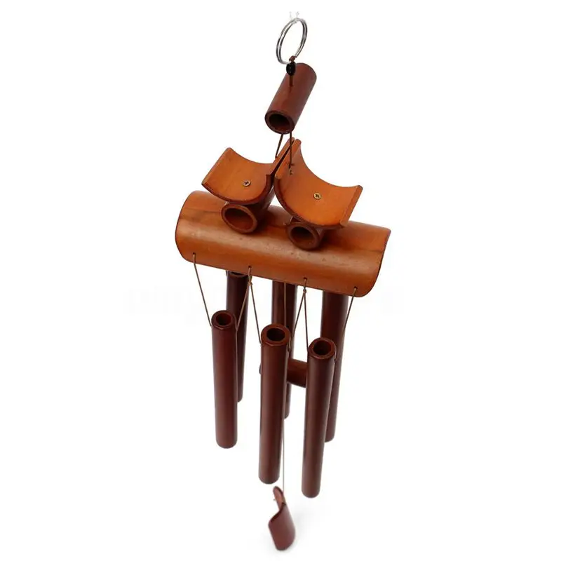 Bamboo Wind Chime Windchime украшение для двора украшение для дома