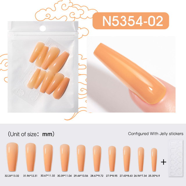 10PCS/LOT False Nail Color Artifical Fake Nails Art  All For Manicure Press On Nail Gel Tools Matt Gel Art Design