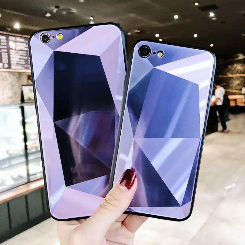 Роскошный зеркальный силиконовый чехол для телефона Apple на XS XR XSMax мягкий из ТПУ