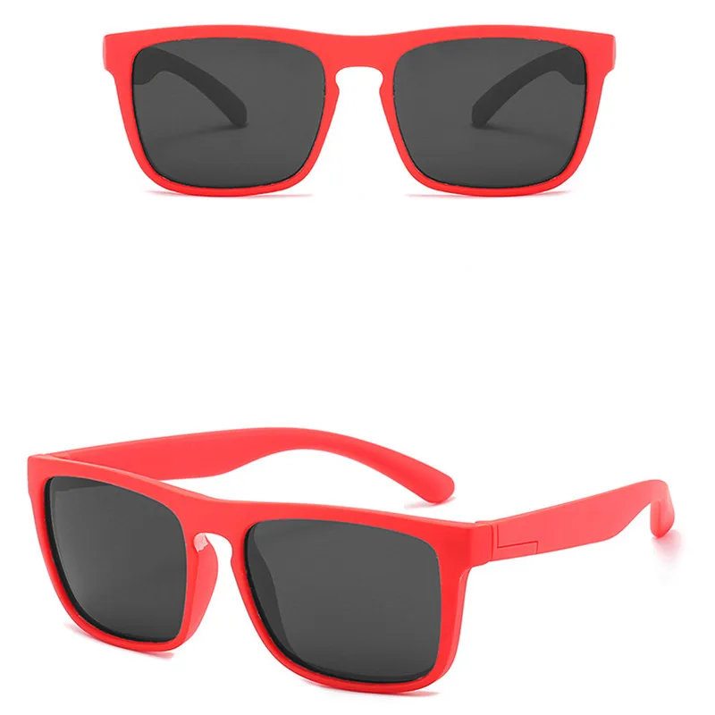 Популярные Детские поляризованные солнцезащитные очки для мальчиков, мягкая силиконовая оправа, оттенки для девочек, детские классические солнцезащитные очки для глаз, очки Gafas De Sol
