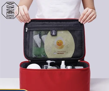 

WYQN Luxury Ins make up bag women's large capacity portable wash bag multi function travel make up storage bag L-HZ101