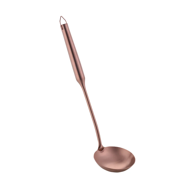 Ladle Rosegold 1 шт. ковш или лопатка из нержавеющей стали с длинной ручкой суповые ложки столовые приборы лопатка для блинов сервировочная ложка Золотая лопатка - Цвет: Ladle Rosegold