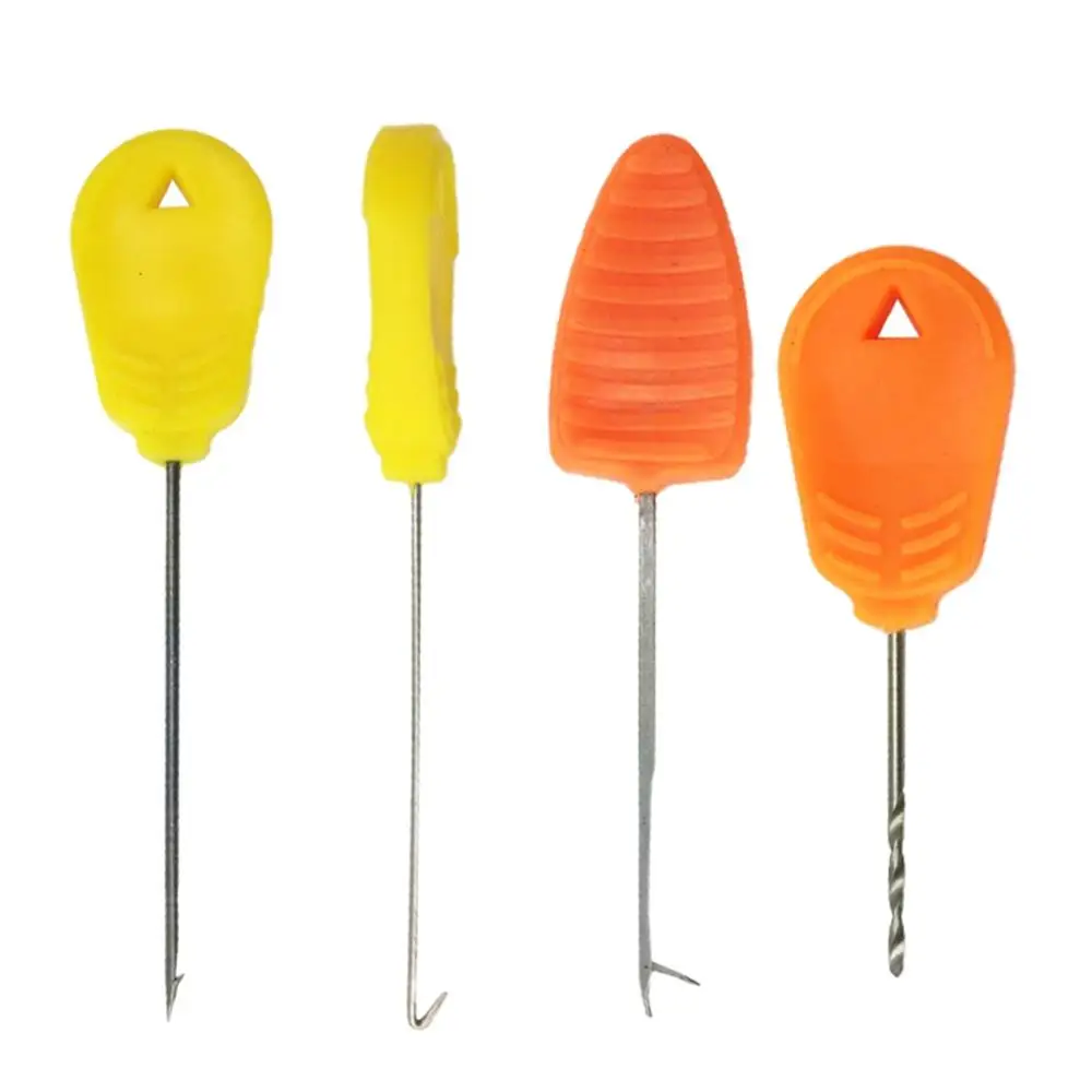 

2019 4pcs Baiting Needles For Carp Fishing Boilies Pop Up Corn Hair Making Tools Splicing Needles Drills Leadcore Line Tool