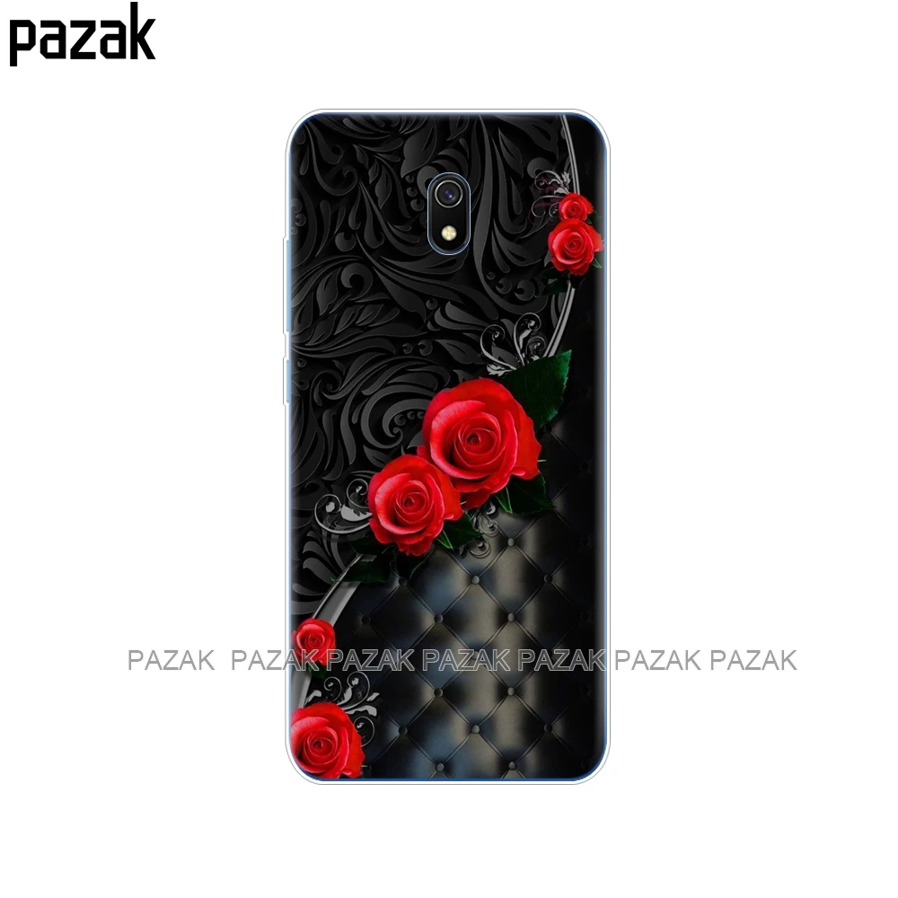 Силиконовый чехол для xiaomi redmi 8a, чехол s, мягкая задняя крышка из ТПУ для redmi 8a, бампер hongmi 8a, чехол для телефона, полная Защита, Чехол - Цвет: 52231