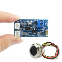 Panneau de contrôle de contrôle d'accès par empreinte digitale, Module de vérification par empreinte digitale DC5V, panneau de relais de contrôle d'accès par empreinte digitale, serrure intelligente pour porte 