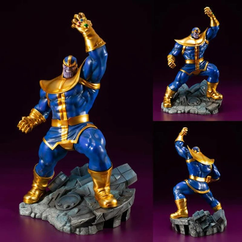 Kotobukiya Marvel ArtFX+ статуи Мстители серии 1/10 масштаб танос GK статуя фигурка игрушка Brinquedos фигурка модель