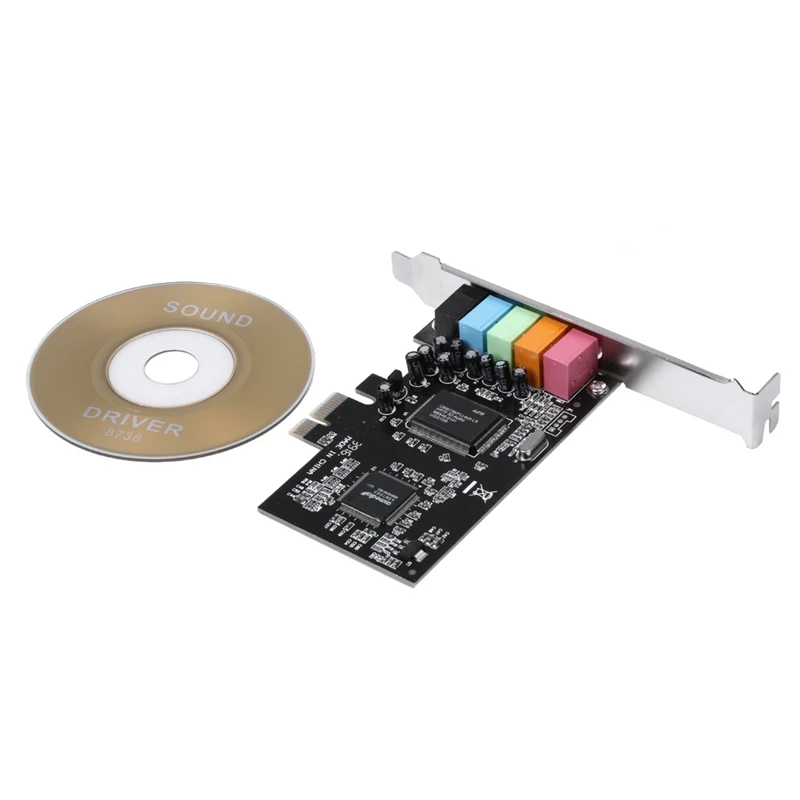 Pci X1 Pci-E 5,1 аудио цифровая звуковая карта Cmi8738 чипсет с Cd Драйвером