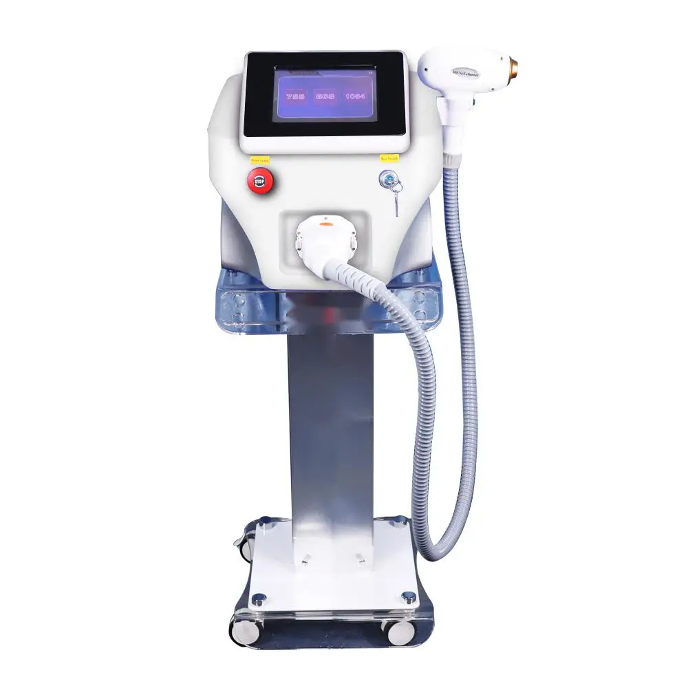 

2020 CE Certified High Power Diode Laser Three Wavelength 755nm 808nm 1064nm Portable 808nm Hair Removal Machine