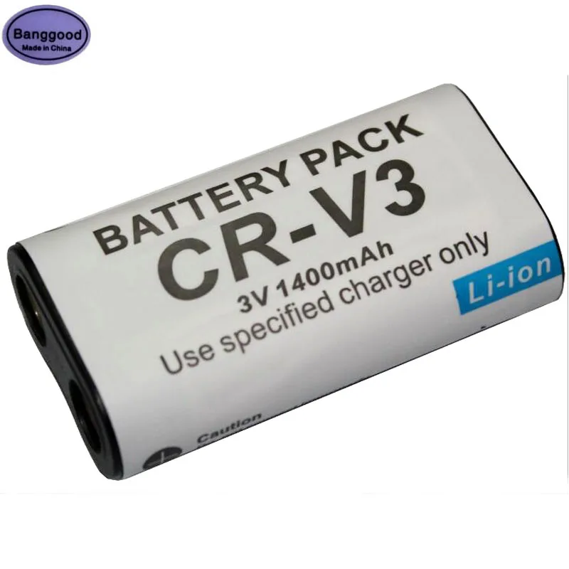 Banggood 3V 1400 мА/ч CR V3 CRV3 Камера Батарея для цифровой камеры Olympus C 720 740 740UZ 750 750UZ Kodak C340