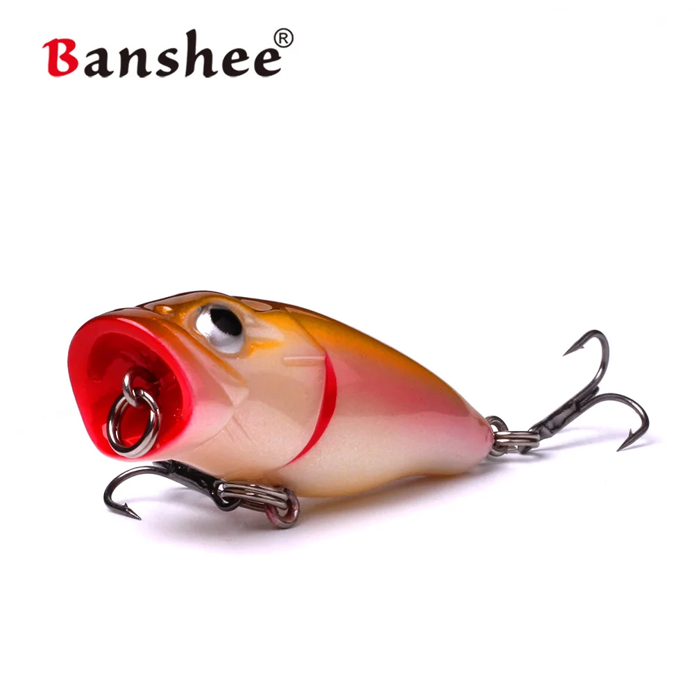 CP-0093032 Banshee 45 мм 3,3g для приготовления приманка для рыбы фейерверки для рыбалка на щуку плавающие воблеры для бас-гитара Поппер поверхностный приманка окунь форель Щука, твердая приманка Crank качающийся, Искусственный - Цвет: CP-0093032