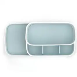 Easy Store Bathroom Caddy Large Toothbrush Holder Bathroom Toothbrush Storage Rack Caddy Stands Hanger